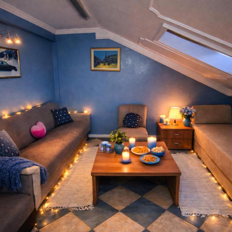 City View Rooftop Loft for Friends - Top Floor- Centar - Apartman sa 2 Spavaće Sobe - 5