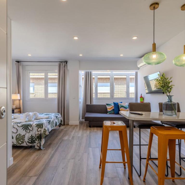 Bright and Fantastic Studio - Apartment Puerta Toledo C - One-Bedroom Apartment - 9