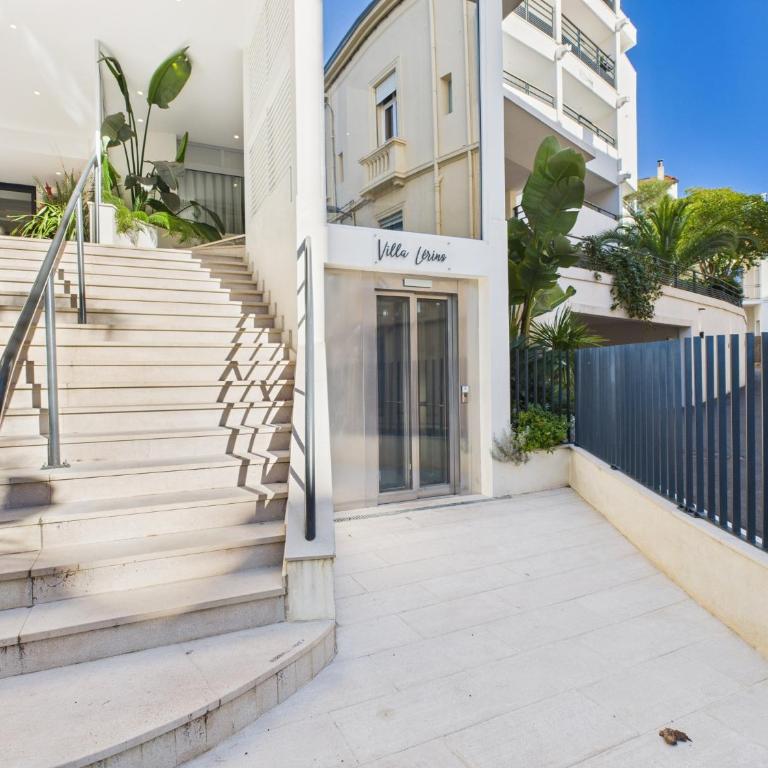 VILLA LERINS avec terrasse, haut standing et moderne - Appartement 1 Chambre avec Balcon et Vue sur la Ville - 27