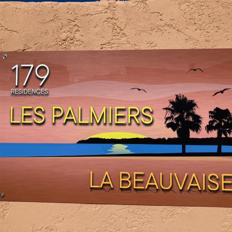 Les Palmiers Très beau T2 vue mer 2mn de la plage150m - Apartment mit 1 Schlafzimmer - 1