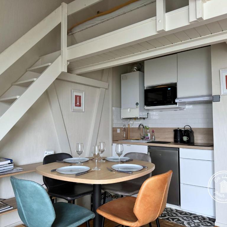Cap au port - Studio duplex 2 pers avec vue port - Monolocale su 2 Livelli - 14