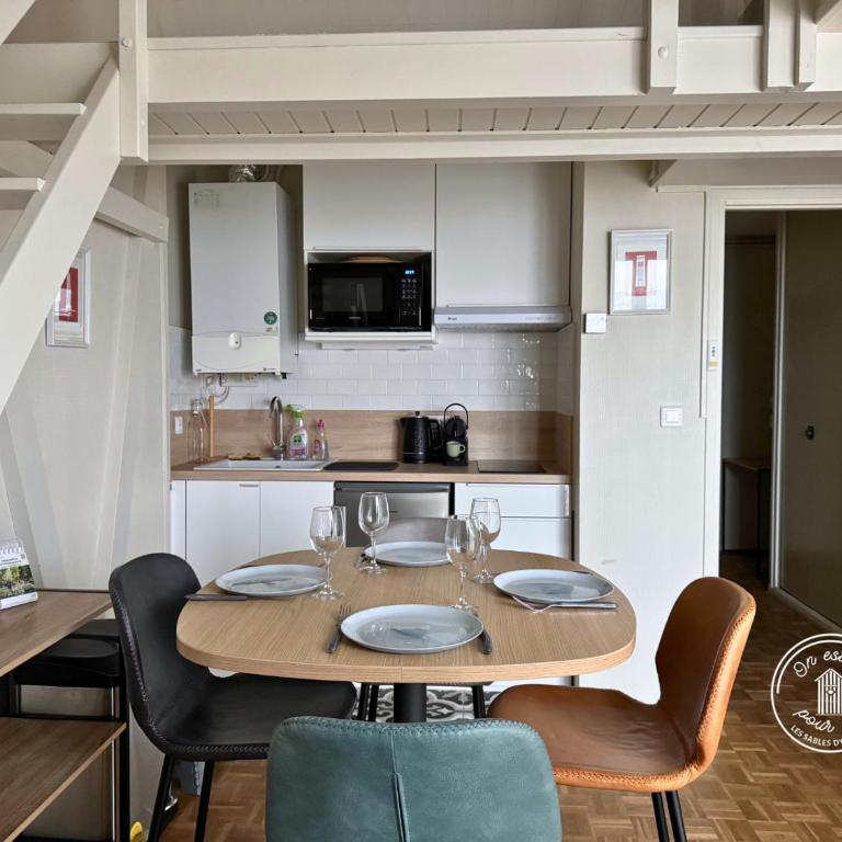 Cap au port - Studio duplex 2 pers avec vue port - Monolocale su 2 Livelli - 16