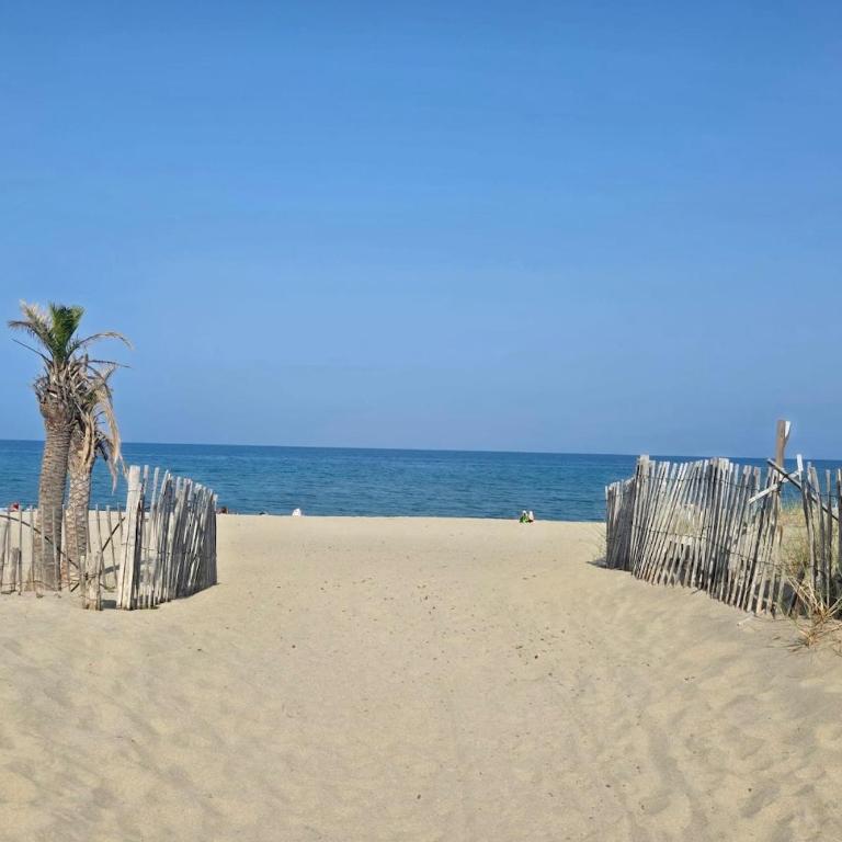 Front de mer, WIFI, CLIM, joli appt 4p - Apartment mit 1 Schlafzimmer - 17