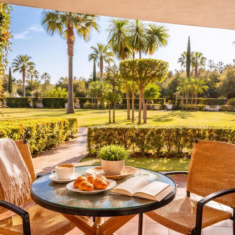 Casa de Andres Mojácar - Apartamento de 2 dormitorios con vistas al jardín - 1