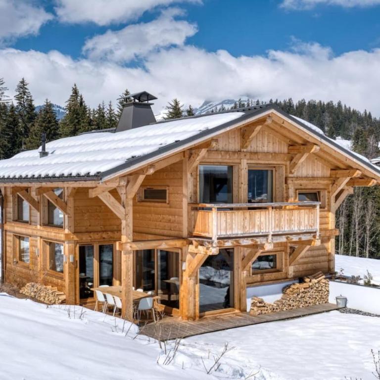 Monte Bianco - Chalet Vue 8pax Bain Nordique Sauna - Chalet - 63