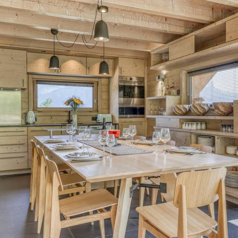 Monte Bianco - Chalet Vue 8pax Bain Nordique Sauna - Chalet - 3