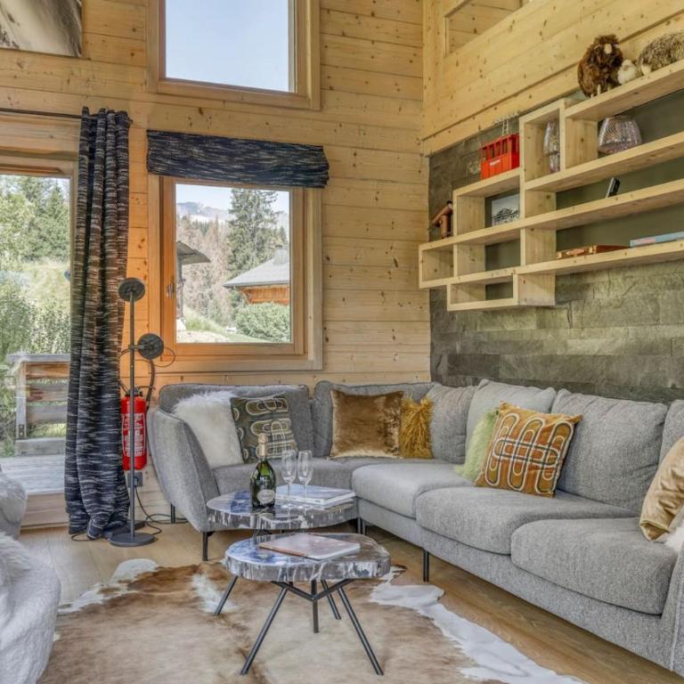 Monte Bianco - Chalet Vue 8pax Bain Nordique Sauna - Chalet - 2