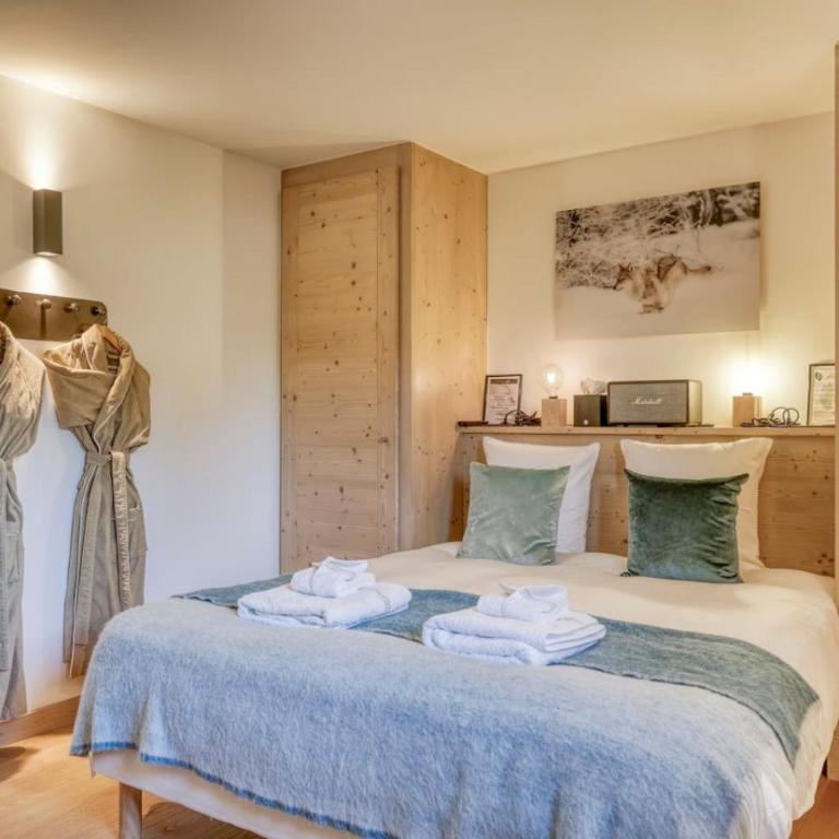 Monte Bianco - Chalet Vue 8pax Bain Nordique Sauna - Chalet - 9