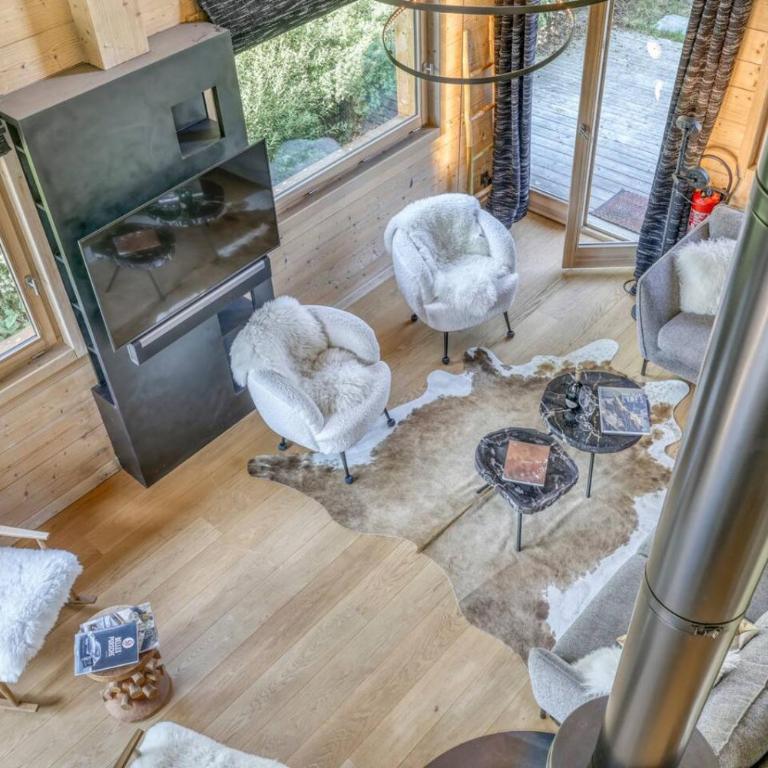 Monte Bianco - Chalet Vue 8pax Bain Nordique Sauna - Chalet - 15