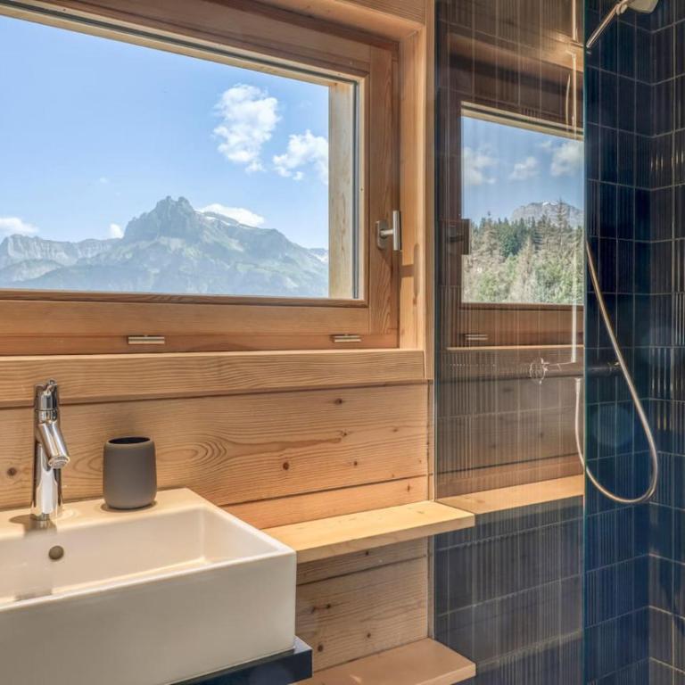 Monte Bianco - Chalet Vue 8pax Bain Nordique Sauna - Chalet - 26