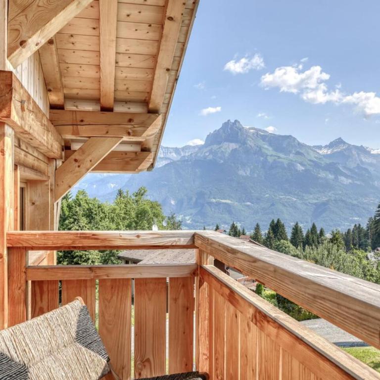Monte Bianco - Chalet Vue 8pax Bain Nordique Sauna - Chalet - 27