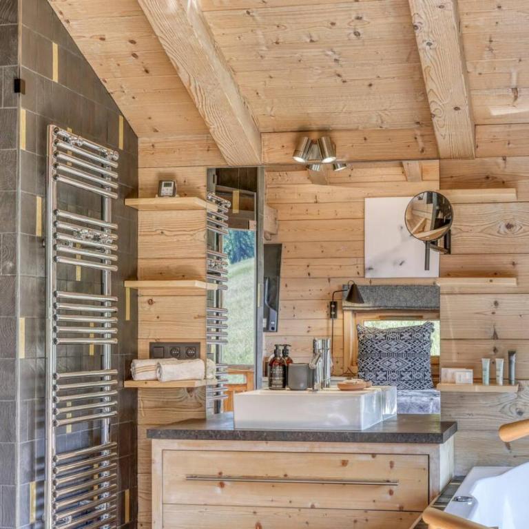 Monte Bianco - Chalet Vue 8pax Bain Nordique Sauna - Chalet - 34