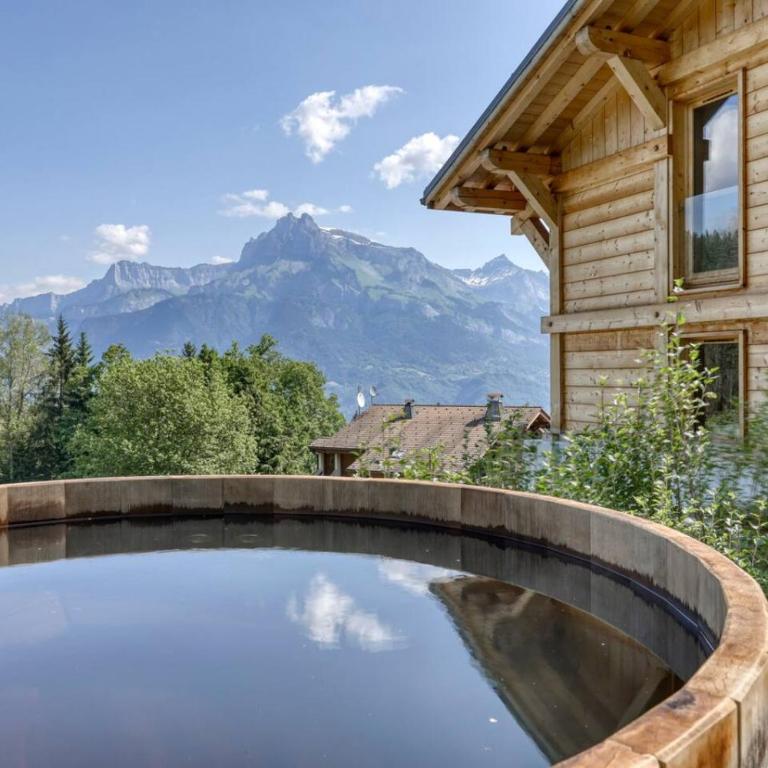 Monte Bianco - Chalet Vue 8pax Bain Nordique Sauna - Chalet - 38