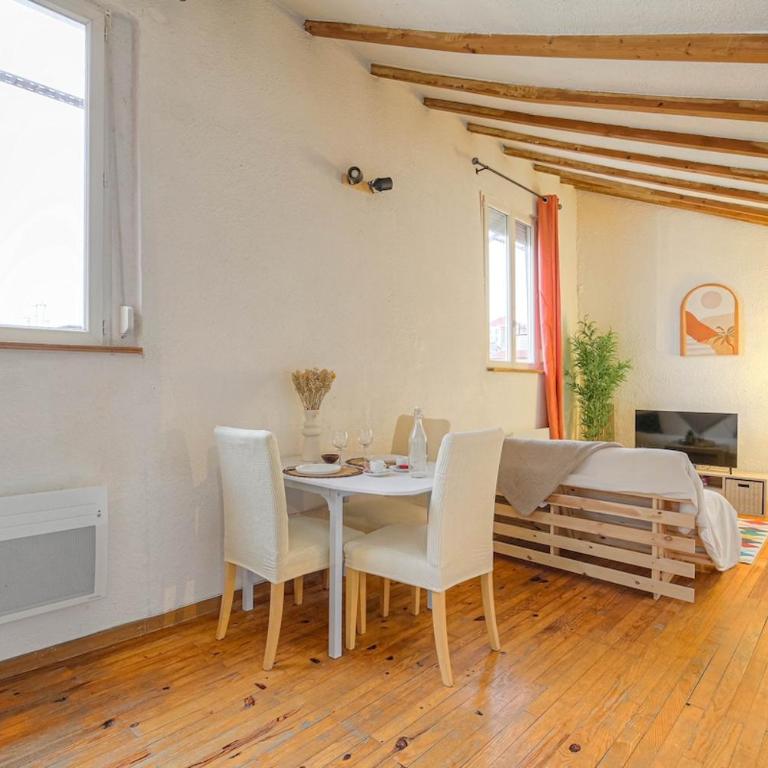 T1 Cozy Lyon 1er CENTRE Proche métro & Transports - Appartement 1 Chambre - 4