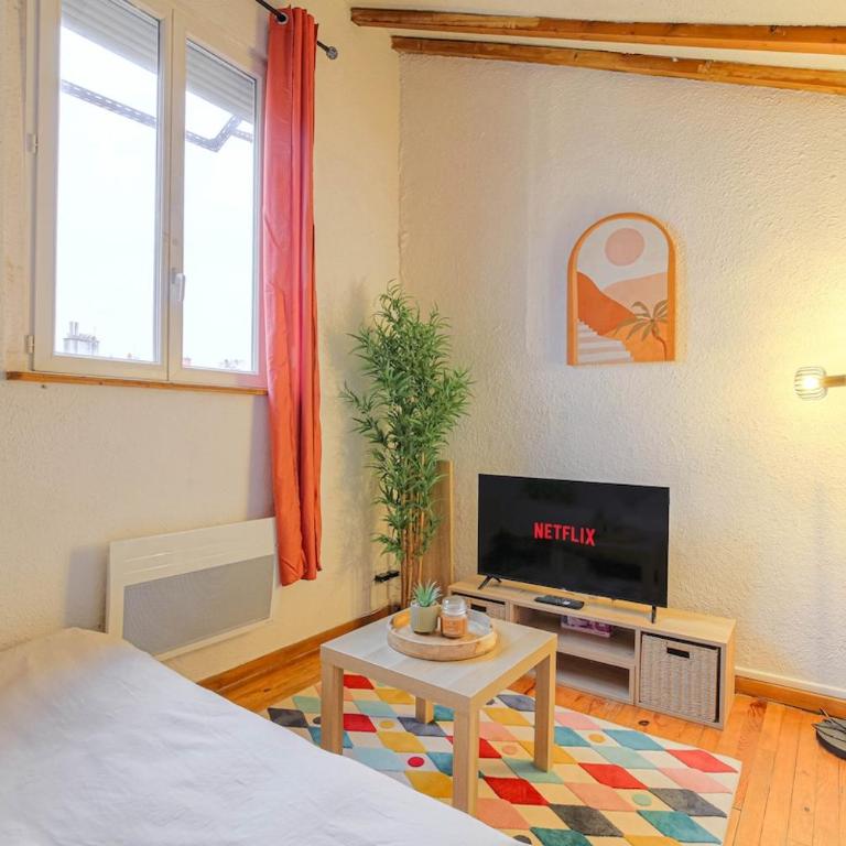 T1 Cozy Lyon 1er CENTRE Proche métro & Transports - Appartement 1 Chambre - 20