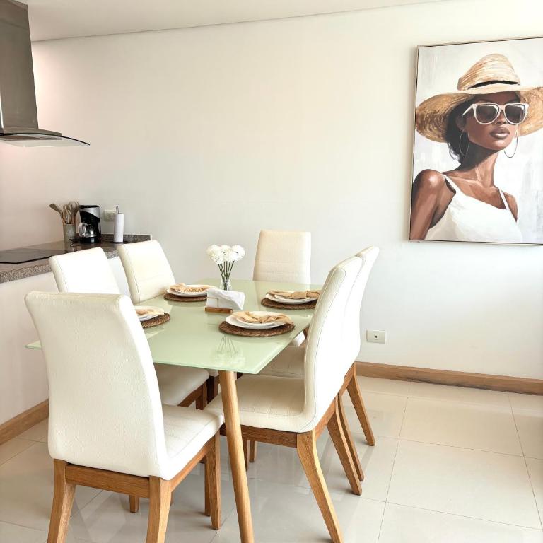 Apartamento entero amoblado con excelente ubicación en Barranquilla - Apartamento Superior con vistas a la ciudad - 22