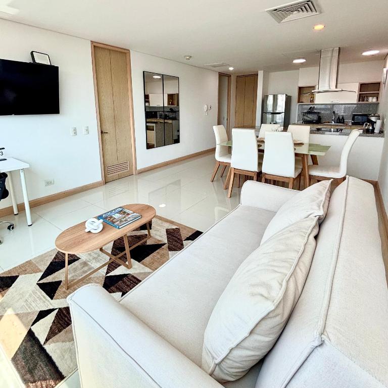 Apartamento entero amoblado con excelente ubicación en Barranquilla - Apartamento Superior con vistas a la ciudad - 8