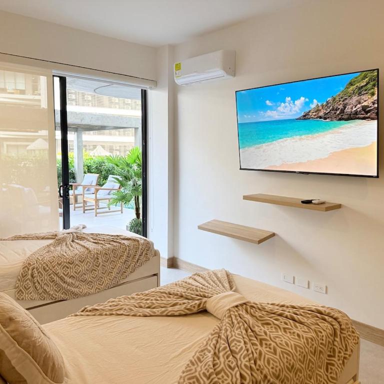 Beachfront 2BR Private Pool - Morros Kai - Two-Bedroom Apartment - 11