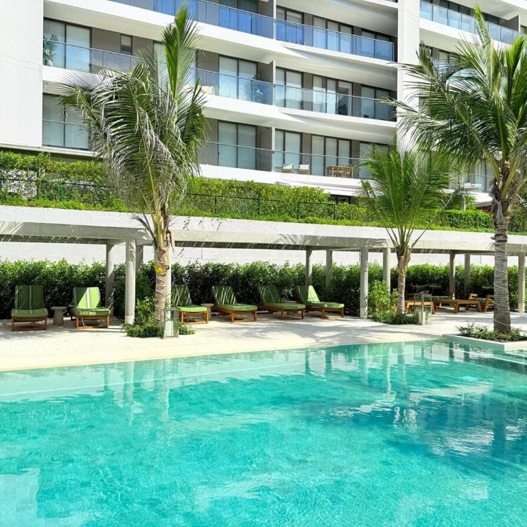Beachfront 2BR Private Pool - Morros Kai - Two-Bedroom Apartment - 75