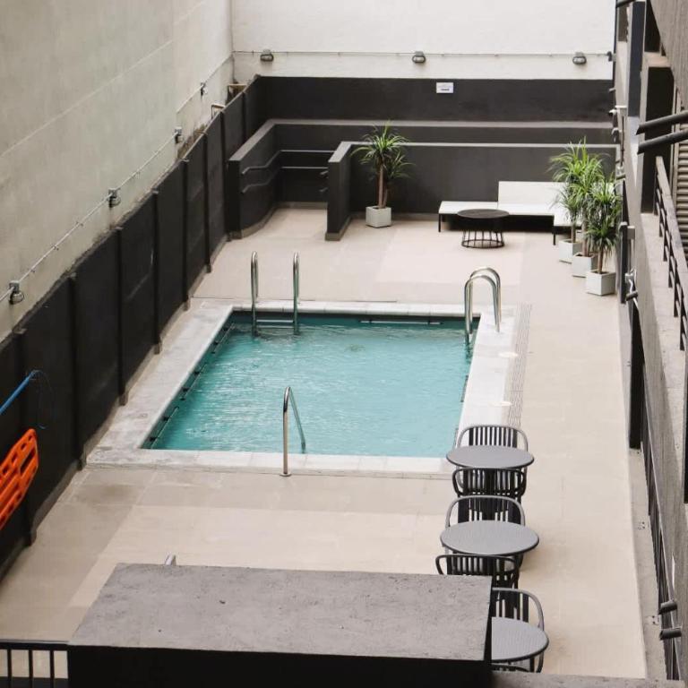 HOM l Wifi Lavadora Centrico Piscina Gym Posta - Apartment - 4