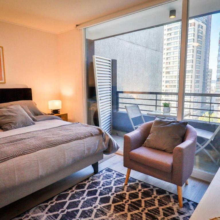 HOM l Wifi Lavadora Centrico Piscina Gym Posta - Apartment - 1