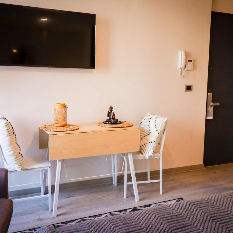 HOM l Wifi Lavadora Centrico Piscina Gym Posta - Apartment - 35