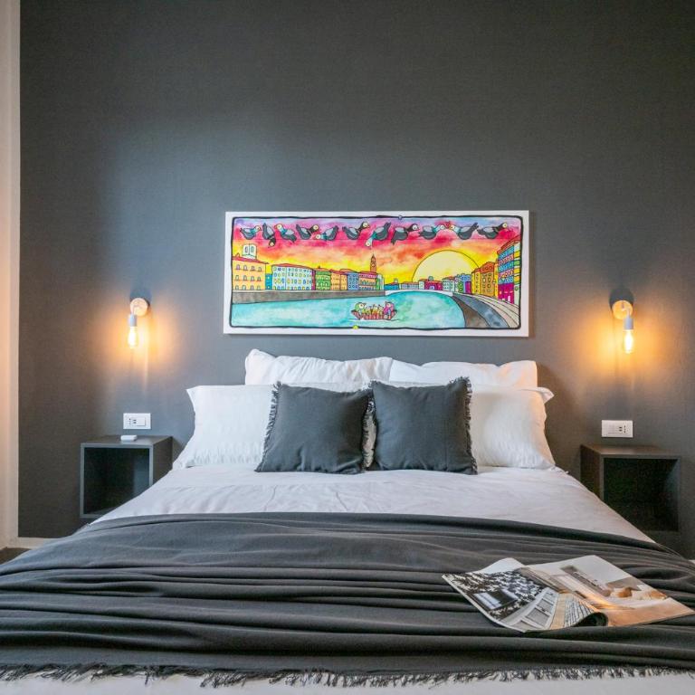 La Corte Rooms Pisa - Deluxe Double Room with Extra Bed - 1