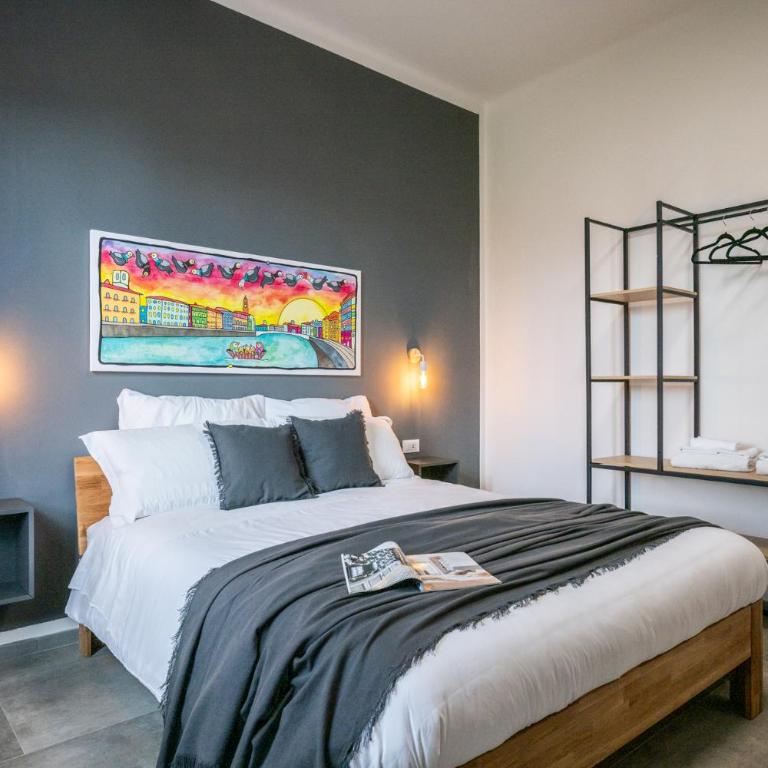 La Corte Rooms Pisa - Deluxe Double Room with Extra Bed - 4