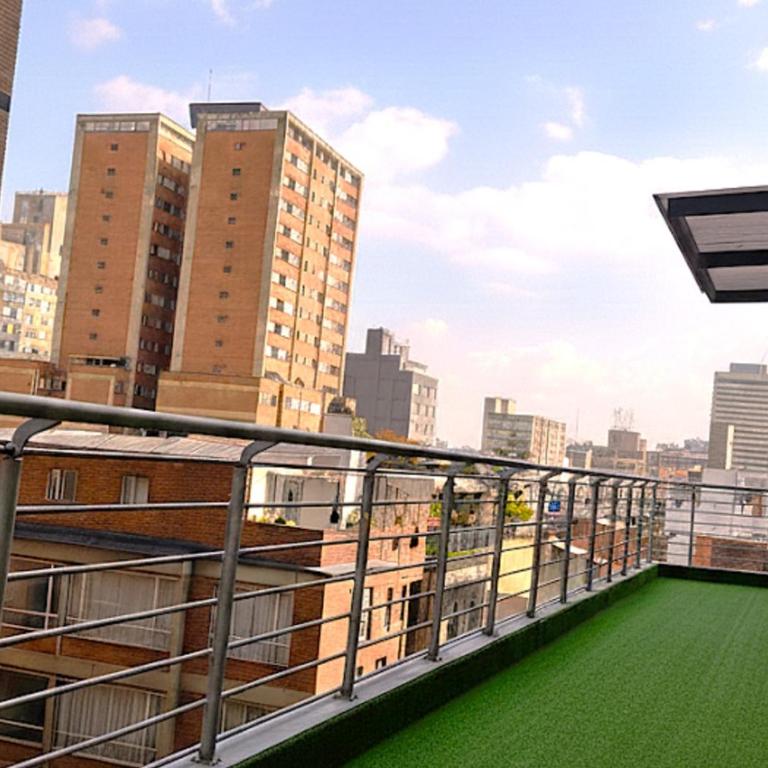 Alojamiento entero en Bogotá a 10 Min La Candelaria Torre Ventto - Apartamento Estudio - 1 cama doble - 8