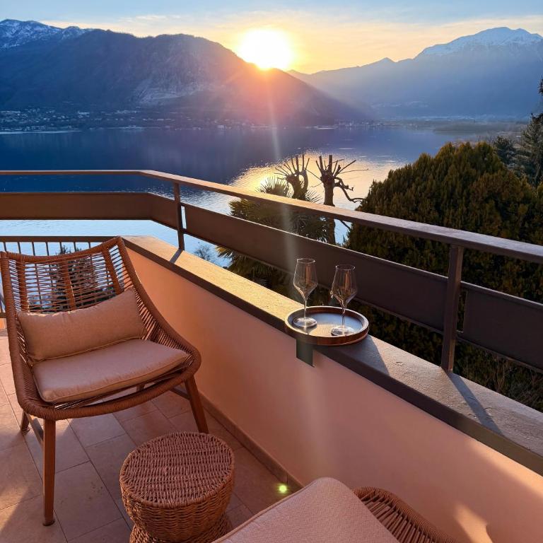 Modern apartment with balcony & lake view Verbania - Appartamento con 1 Camera da Letto - 1