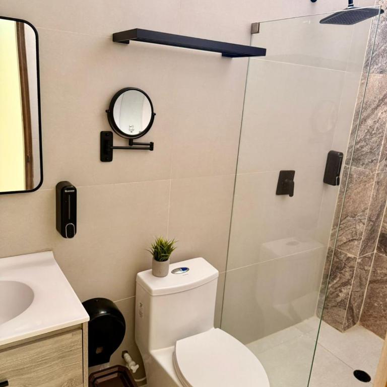 Cabanas Villa Antonella Covenas - Deluxe Double Room with Two Double Beds - 10