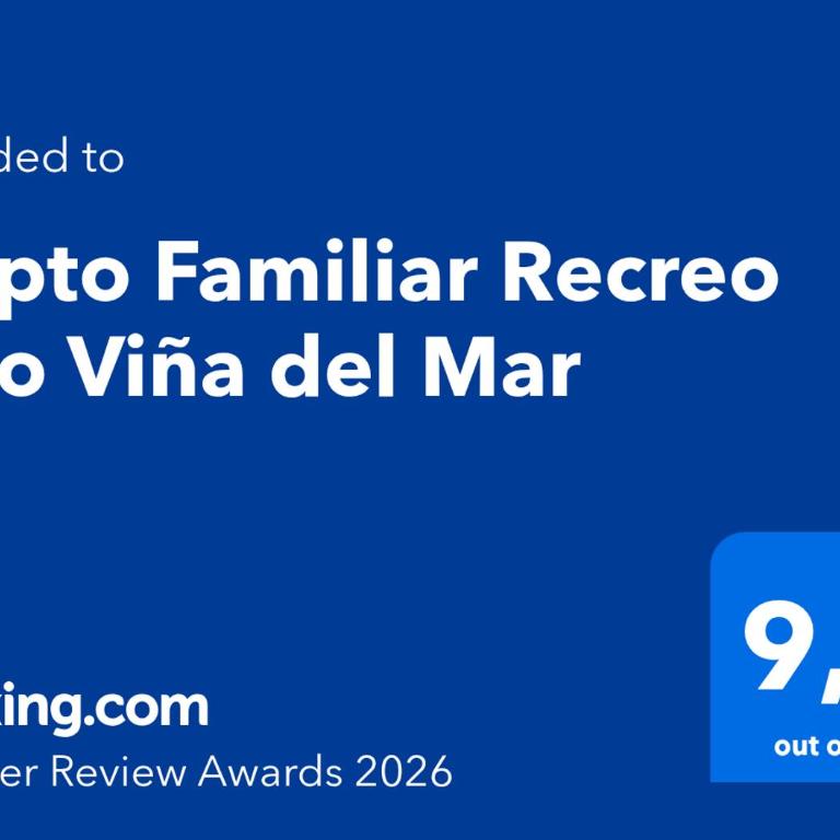 Depto Familiar Recreo Alto Viña del Mar - Three-Bedroom Apartment - 12
