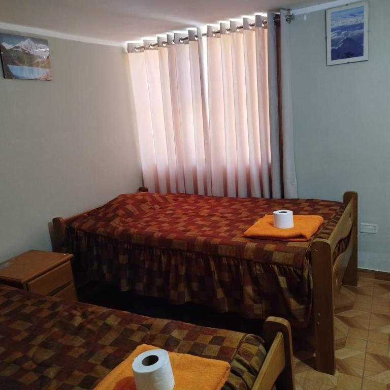 Andes Hostel - Habitación Doble con baño privado - 2 camas - 3