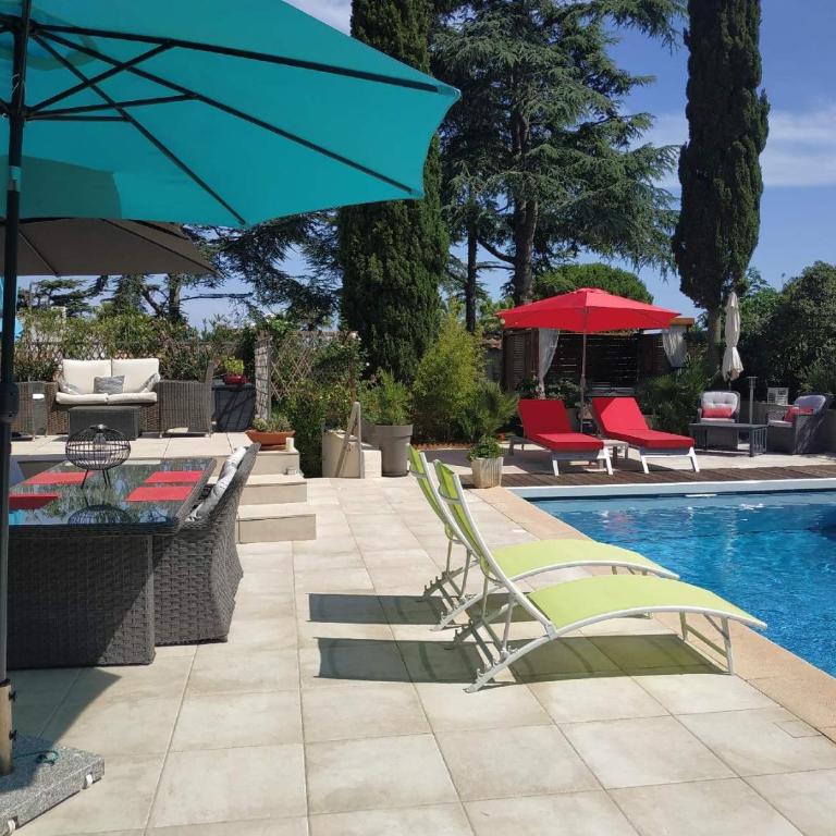 La Demeure des Cèdres & SPA "Couples Only" - Suite Supérieure Lit King-Size - 13
