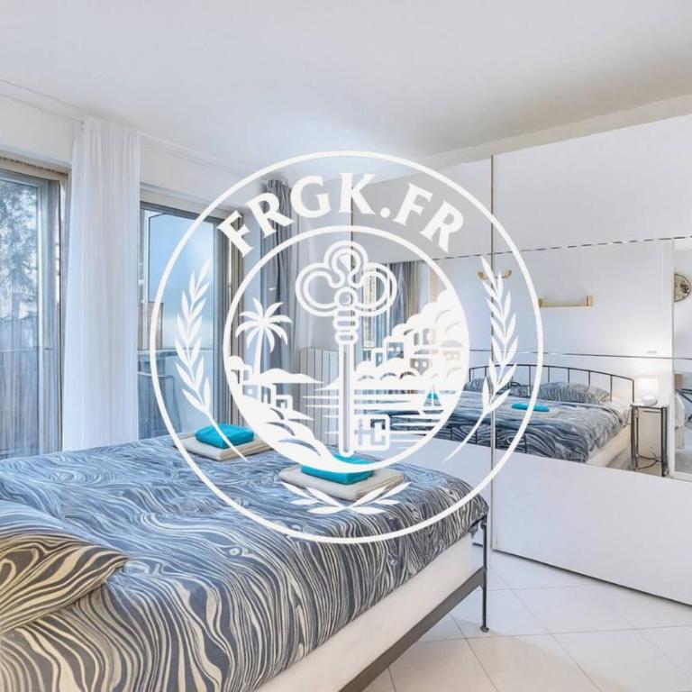 FRGK Tamaris Apartment Antibes Terrace, AC & Ultra-Fast Wi-Fi - Apartamento de 1 dormitorio con terraza - 9