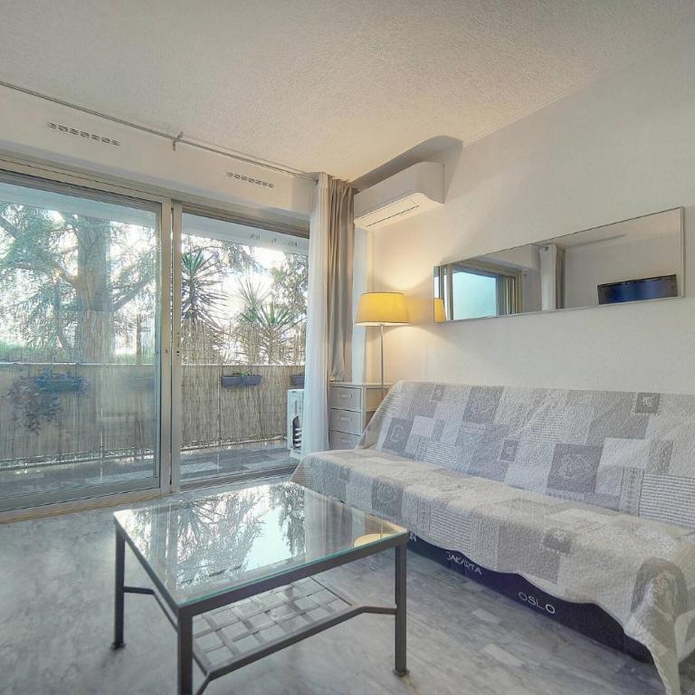 FRGK Tamaris Apartment Antibes Terrace, AC & Ultra-Fast Wi-Fi - Apartamento de 1 dormitorio con terraza - 18