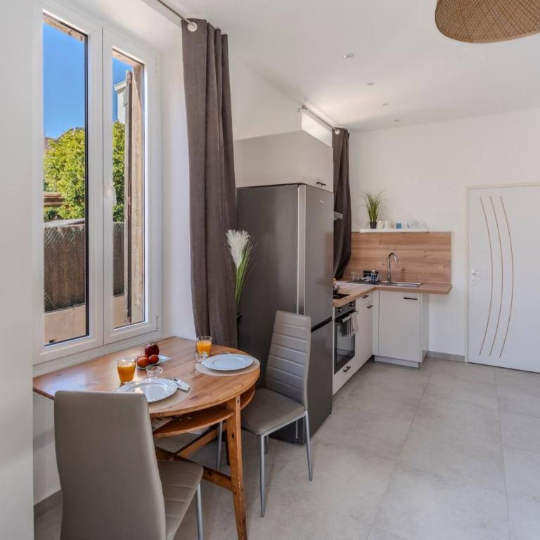 FRGK Historic 1BR OLIVIER Walk to Palais UltraFast Wi-Fi Central Cannes - Appartement 1 Chambre Deluxe - 4