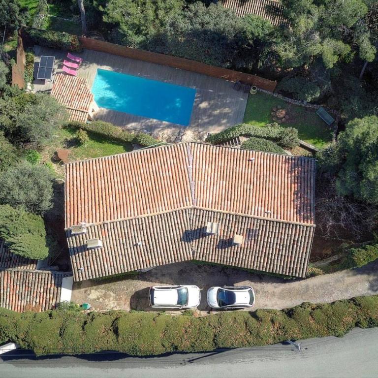 FRGK Villa Le Petit Bois Panoramic View, Lush Garden Ultra-Fast Wi-Fi near Cannes - Villa - Vue sur Mer - 13
