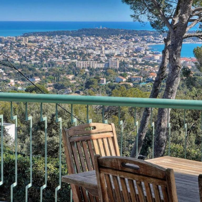 FRGK Villa Le Petit Bois Panoramic View, Lush Garden Ultra-Fast Wi-Fi near Cannes - Villa - Vue sur Mer - 24