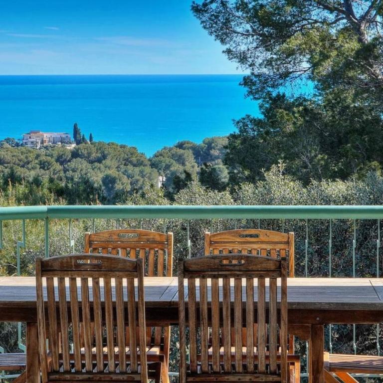 FRGK Villa Le Petit Bois Panoramic View, Lush Garden Ultra-Fast Wi-Fi near Cannes - Villa - Vue sur Mer - 27
