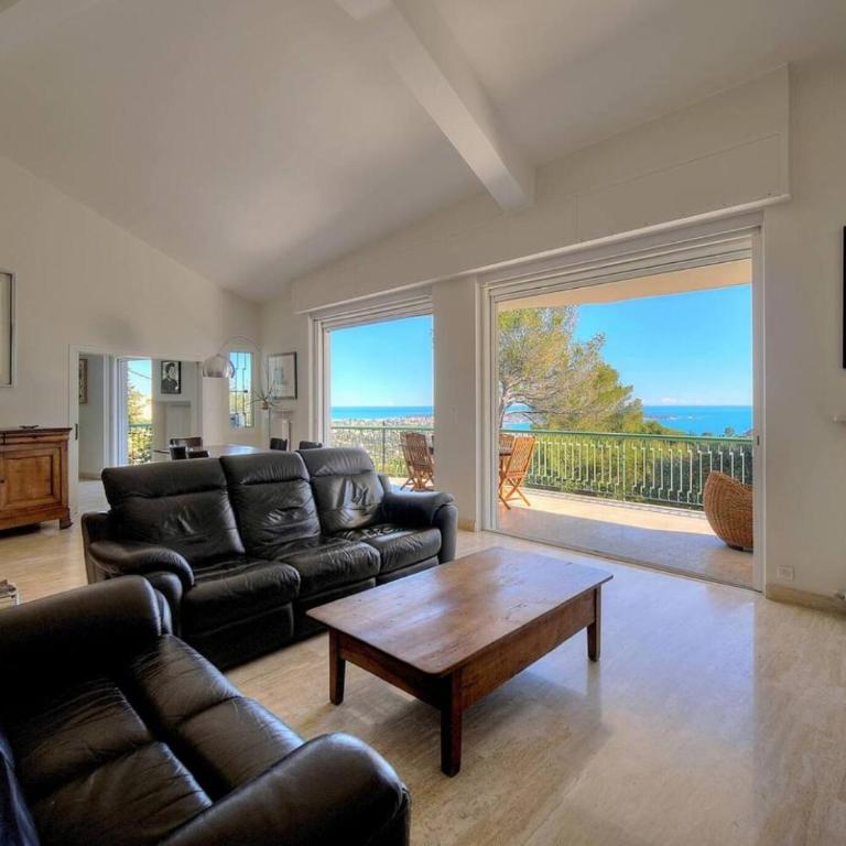 FRGK Villa Le Petit Bois Panoramic View, Lush Garden Ultra-Fast Wi-Fi near Cannes - Villa - Vue sur Mer - 32