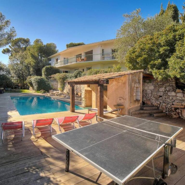 FRGK Villa Le Petit Bois Panoramic View, Lush Garden Ultra-Fast Wi-Fi near Cannes - Villa - Vue sur Mer - 41