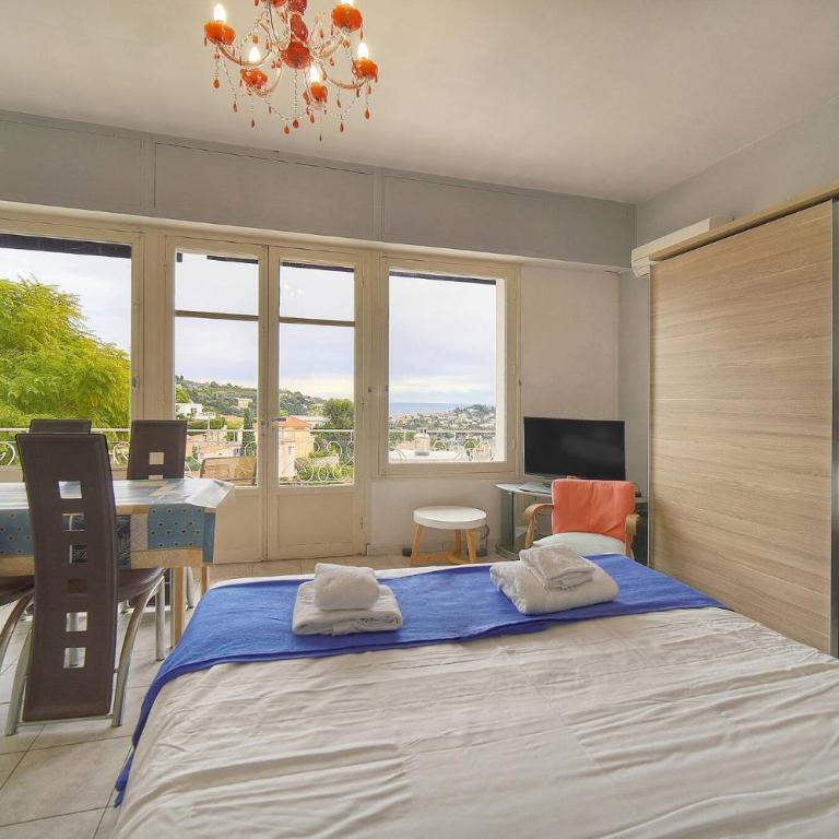 FRGK ' Vue mer imprenable Villefranche' - Appartement 1 Chambre - Vue sur Mer - 3
