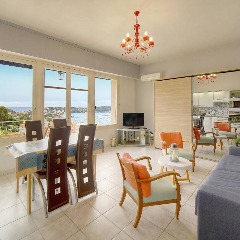 FRGK ' Vue mer imprenable Villefranche' - Appartement 1 Chambre - Vue sur Mer - 19