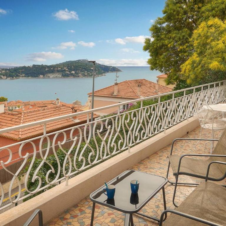 FRGK ' Vue mer imprenable Villefranche' - Appartement 1 Chambre - Vue sur Mer - 32