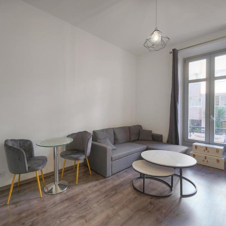 FRGK Goujon 1BR Design 300m Palais & Beaches AC & Ultra-Fast Wi-Fi - Appartement 1 Chambre de Luxe - Vue sur Jardin - 19