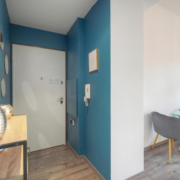FRGK Goujon 1BR Design 300m Palais & Beaches AC & Ultra-Fast Wi-Fi - Appartement 1 Chambre de Luxe - Vue sur Jardin - 26