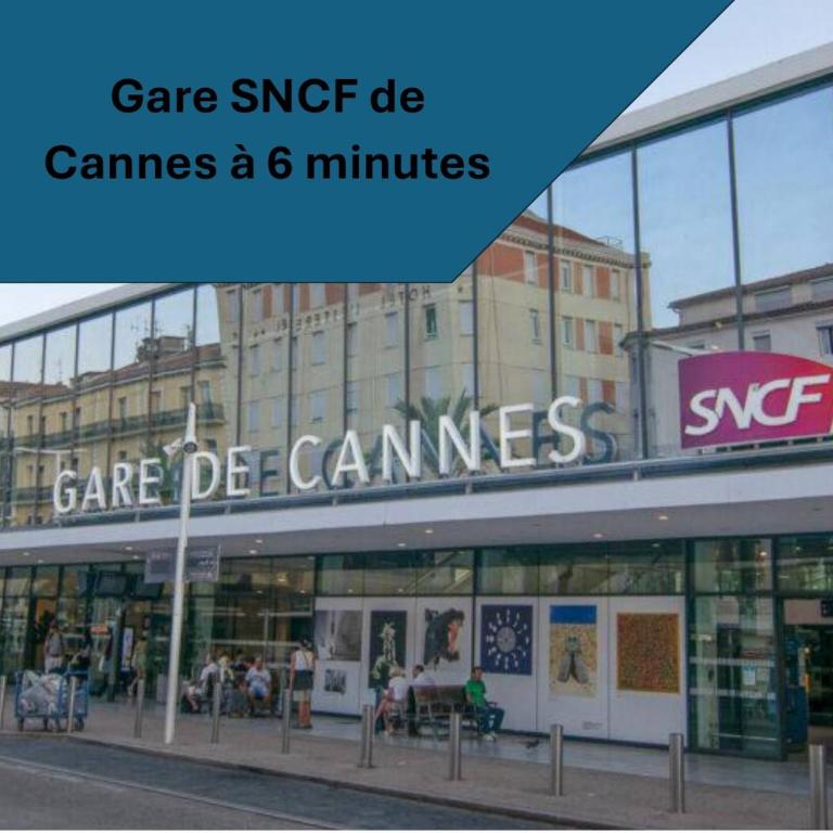 FRGK Victoria 4 Central Cannes studio Terrace, AC & Ultra-Fast Wi-Fi - Studio-Apartment mit Balkon - 51