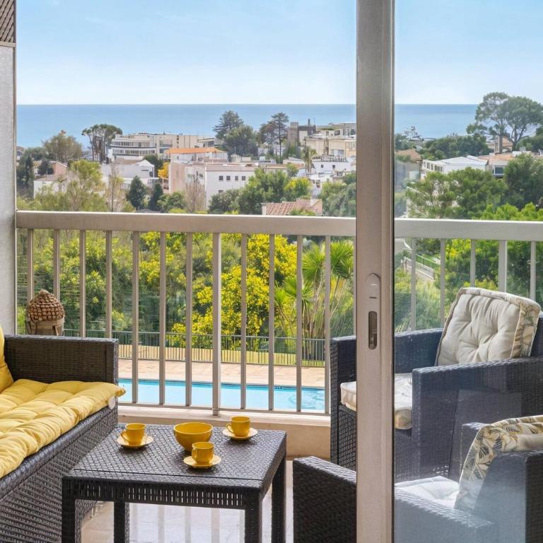 FRGK HORIZONS Executive Sea View Apartment 2 BDR Terrace Pool Parking - Appartement - Vue sur Mer - 7