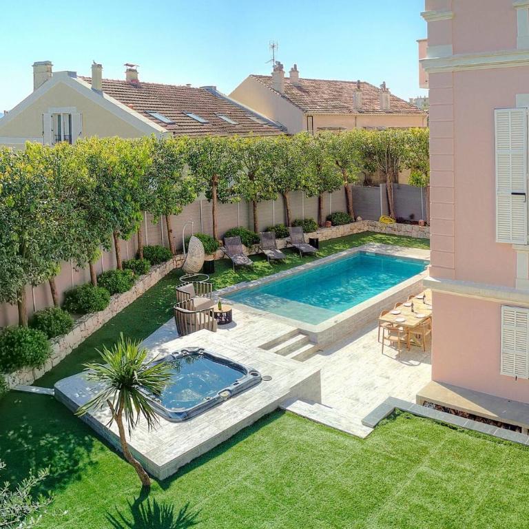 FRGK 'La Cote d'Azur Villa Private Pool, AC Ultra-Fast Wi-Fi' - Villa avec Piscine Privée - 45